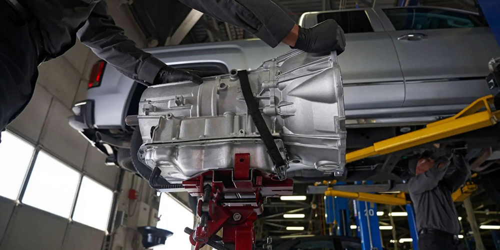 Mechanic Fixing Transmission Repair